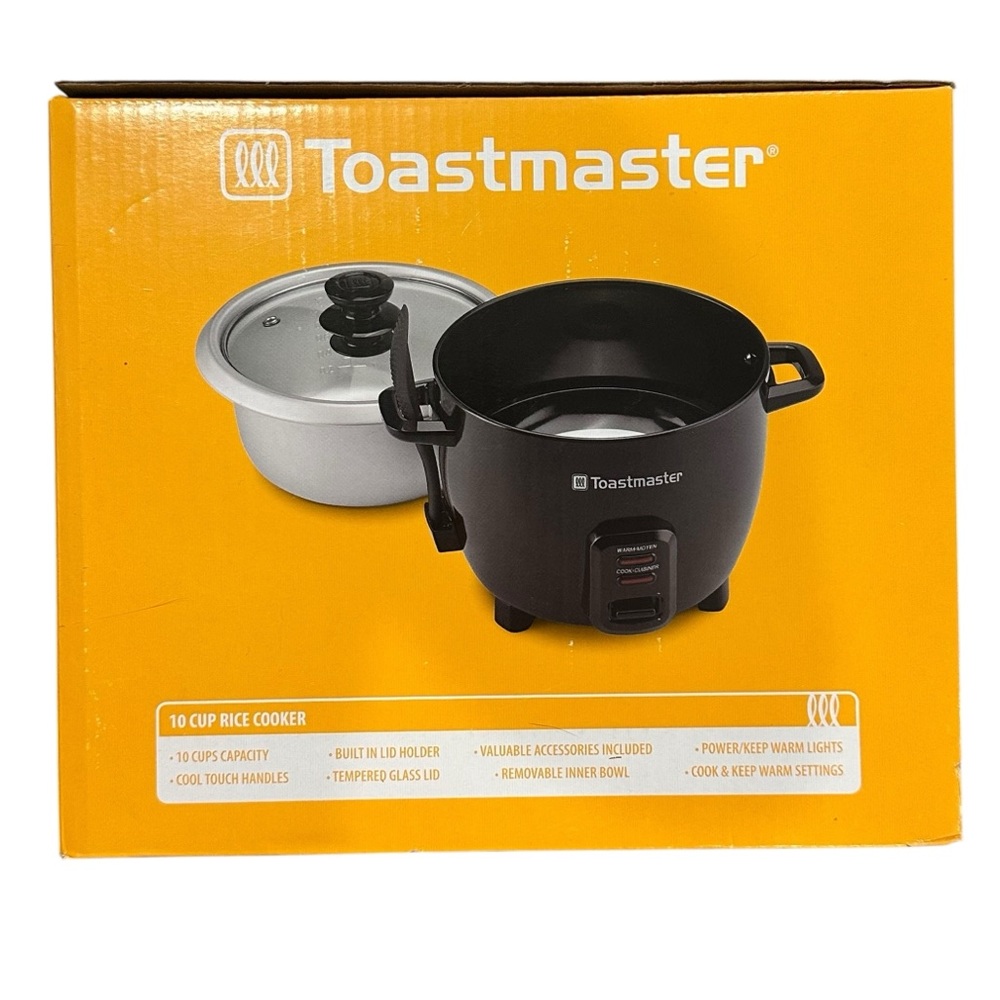 NIB Toastmaster 10 Cup Rice Cooker - Picture 8 of 13